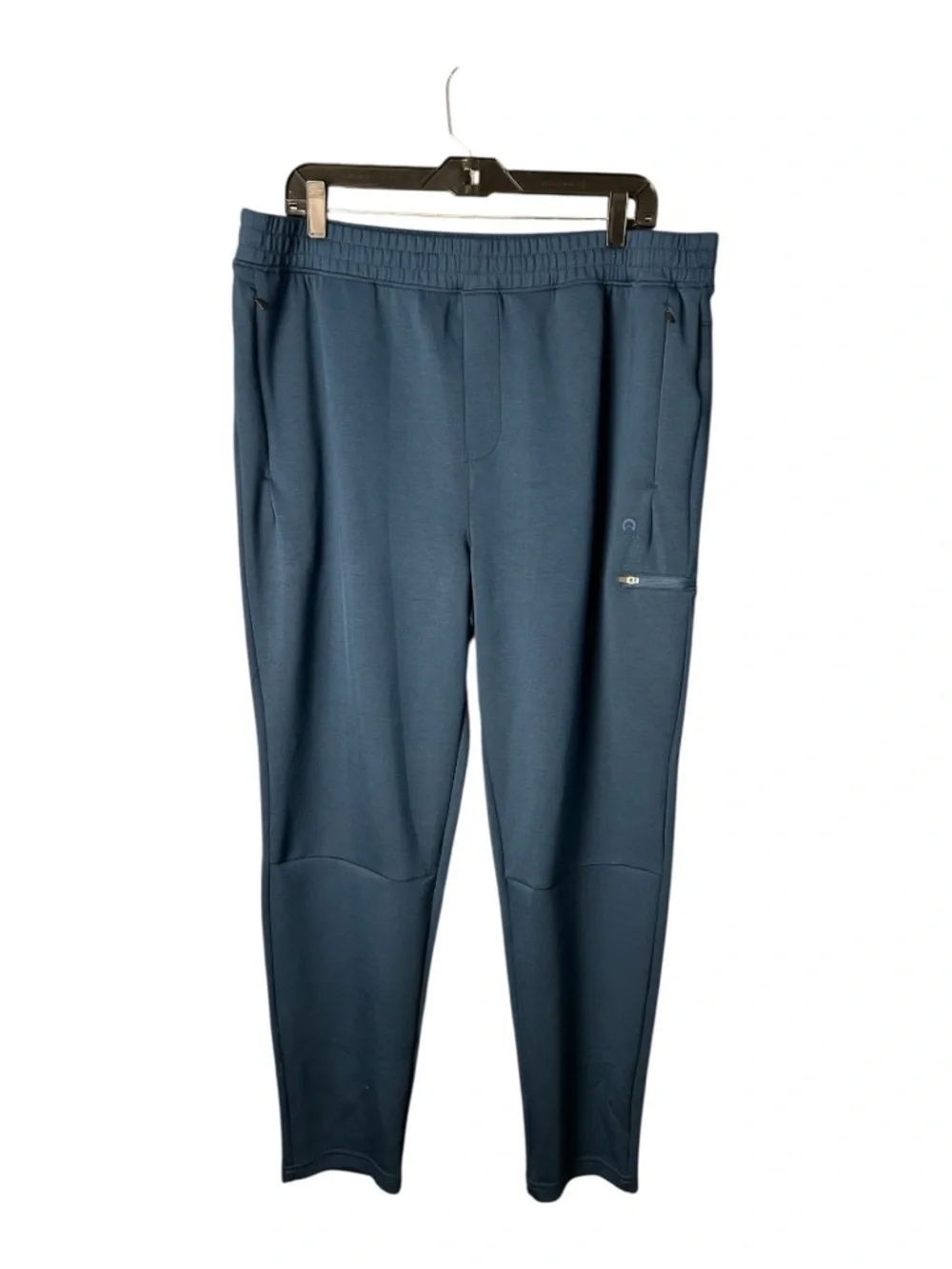 Glacier Men's Real Navy Zipper Pocket Jogger Pants Size XL